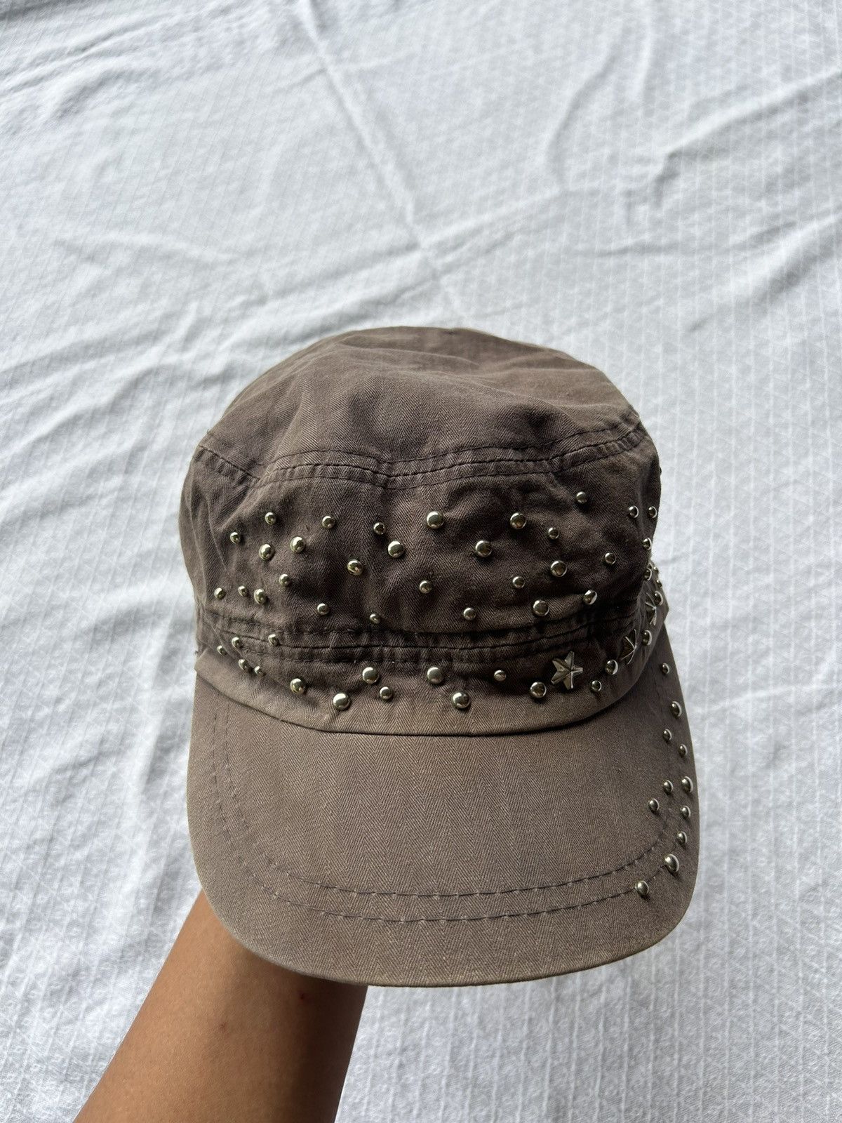 Vintage Japanese Commando Studded KMRii Caps Size ONE SIZE - 3 Thumbnail