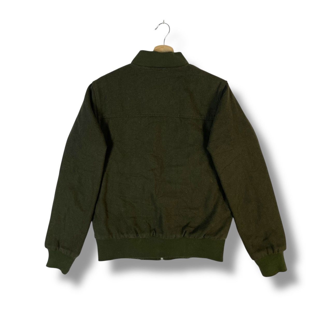Issey Miyake 🇯🇵 VINTAGE TEMPTATION FULL ZIP WOOL BOMBER JACKET Size US M / EU 48-50 / 2 - 3 Thumbnail