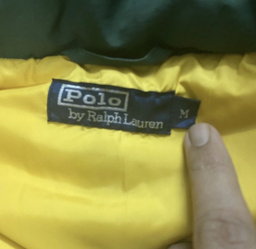 Designer × Polo Ralph Lauren × Vintage FINAL DROP‼️POLO Ralph Lauren Vest Puffer Leather Jacket Size US M / EU 48-50 / 2 - 4 Thumbnail