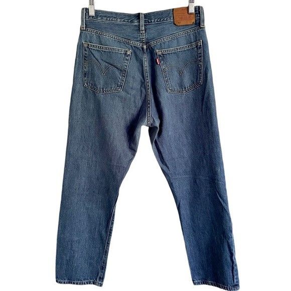 Levi's Levi’s 501 Button Fly Cropped Straight Leg Jeans - 29" Size 29" - 13 Thumbnail