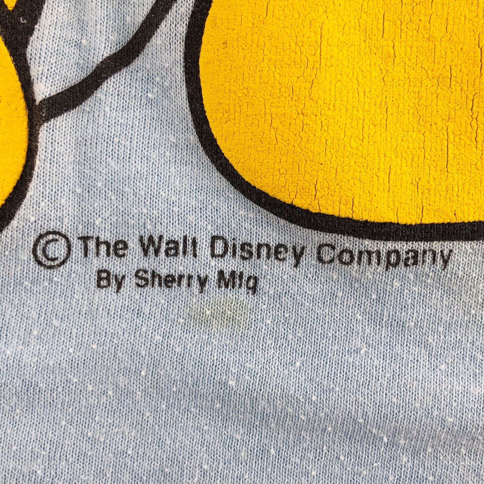 Vintage 80s Mickey Mouse Florida light blue tshirt 1980s vintage Size US L / EU 52-54 / 3 - 4 Thumbnail