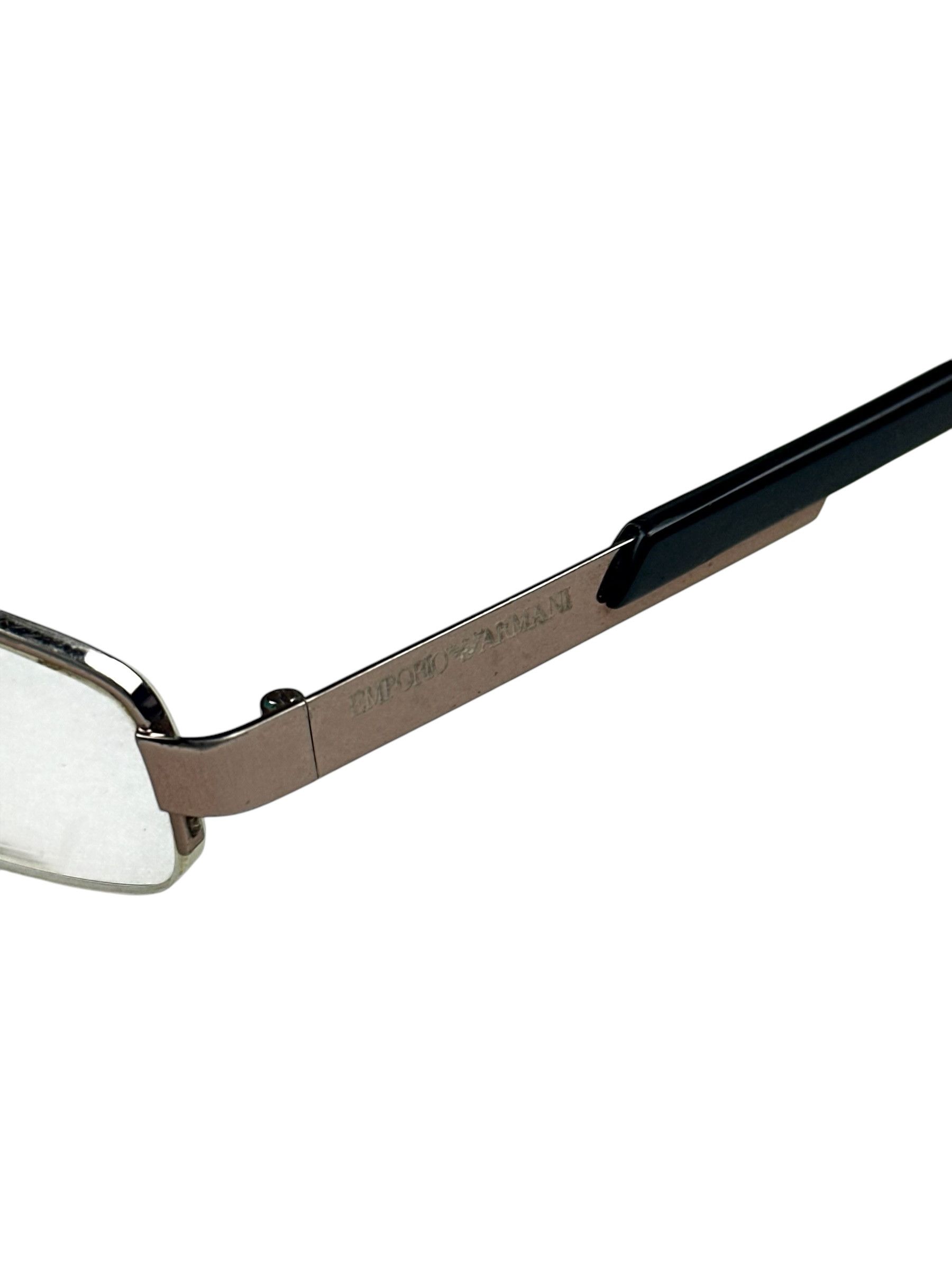 Armani Armani Bronze Flat Glasses Size ONE SIZE - 4 Thumbnail
