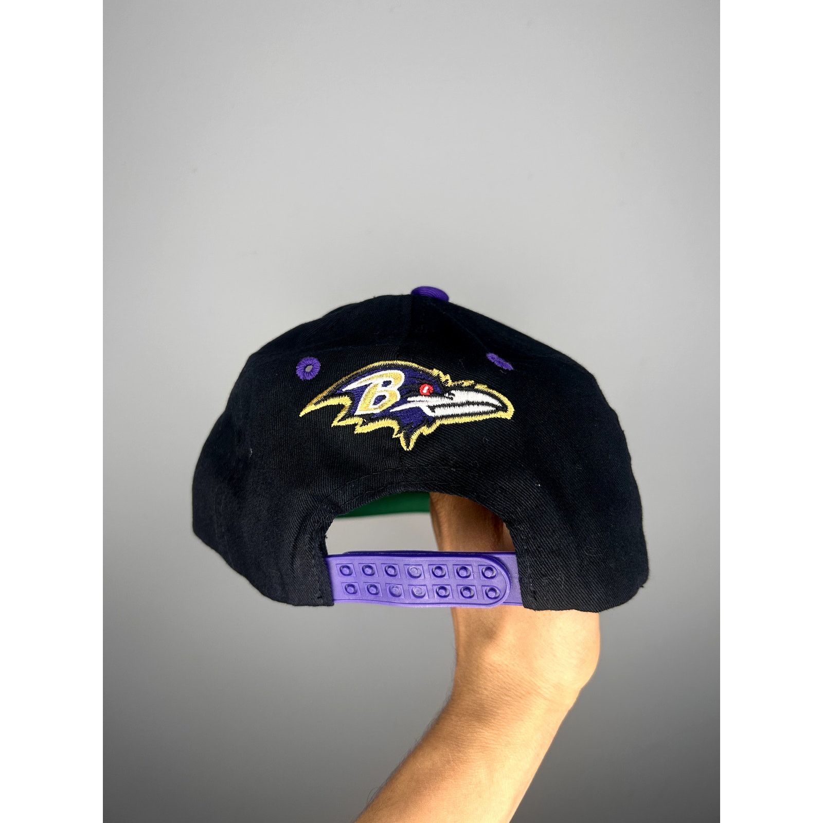NFL × Vintage Vintage Baltimore Ravens NFL Snapback Hat Size ONE SIZE - 4 Thumbnail