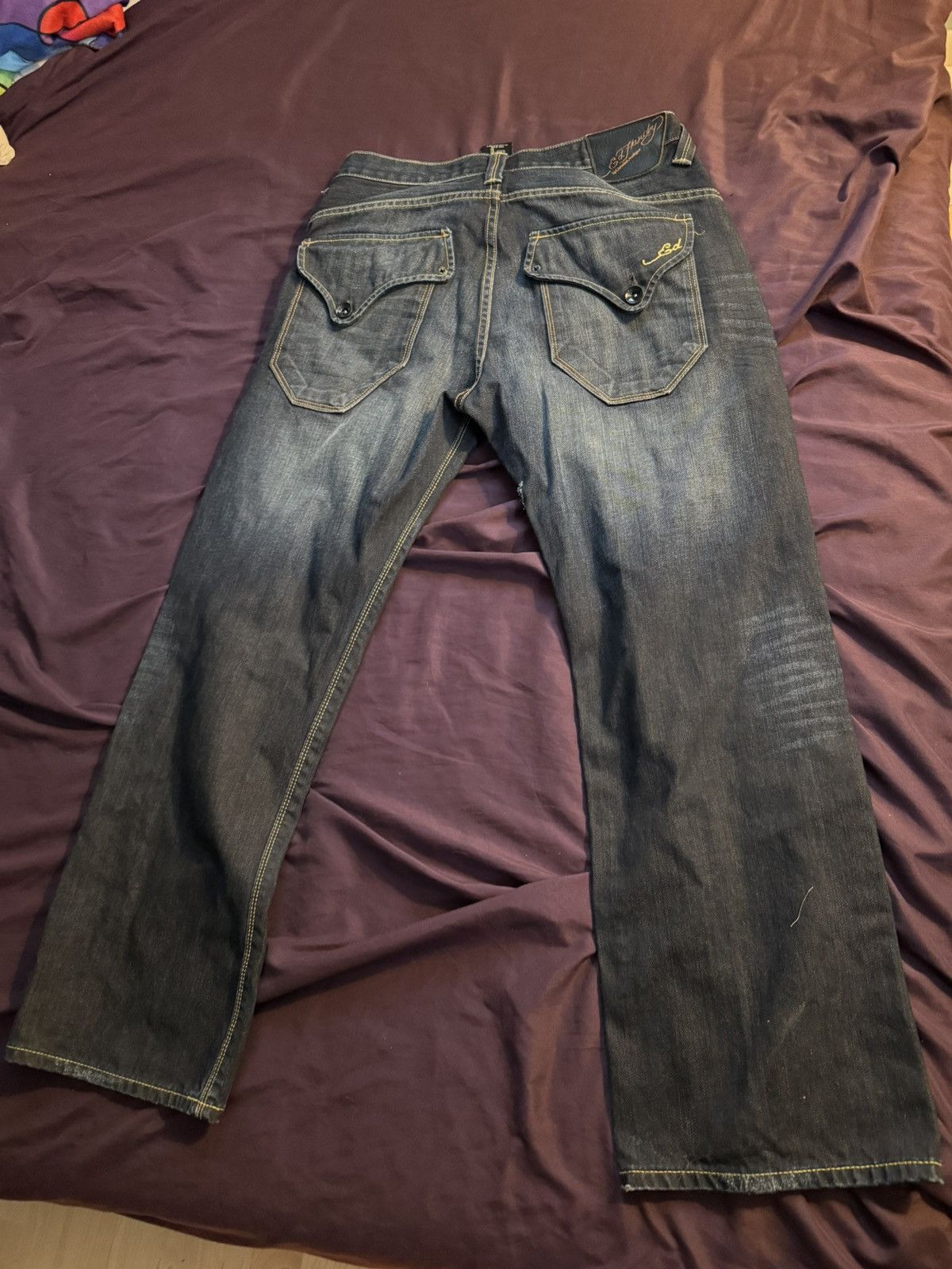 Ed Hardy Ed hardy jeans mens size 32x30 Size US 32 / EU 48 - 5 Thumbnail