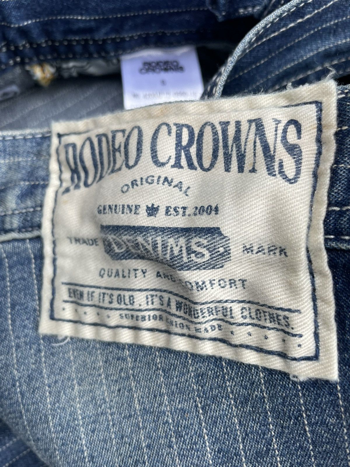 Japanese Brand Japanese Rodeo Crowns Wabash Denim Size US 29 - 12 Thumbnail