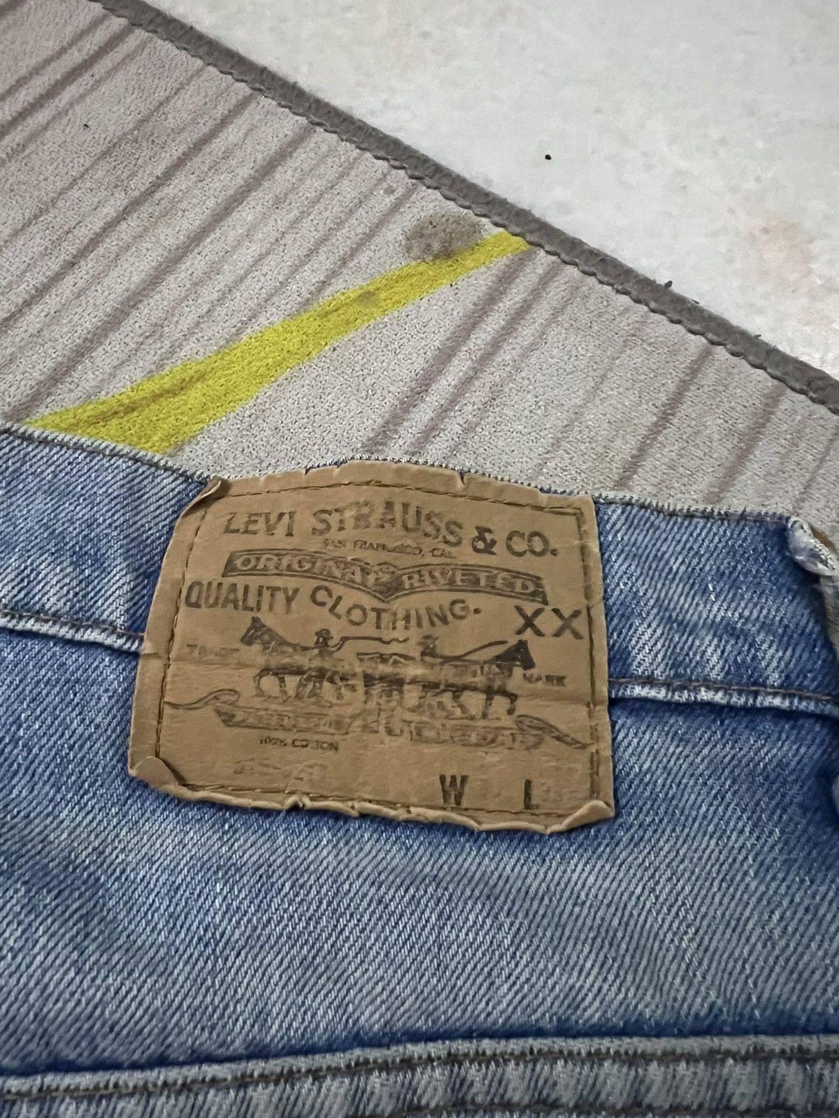 Levi's 💥Vintage Levis 515 orange Tab Mud Wash Jean Size US 28 / EU 44 - 21 Thumbnail