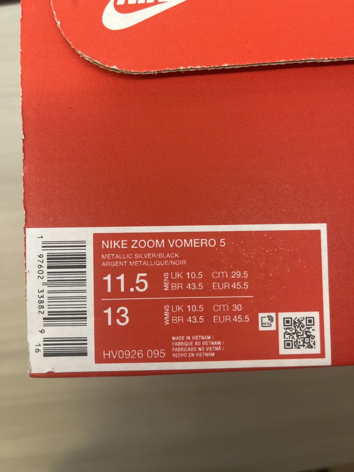 Nike Nike zoom vomero 5 Size US 11.5 / EU 44-45 - 7 Thumbnail