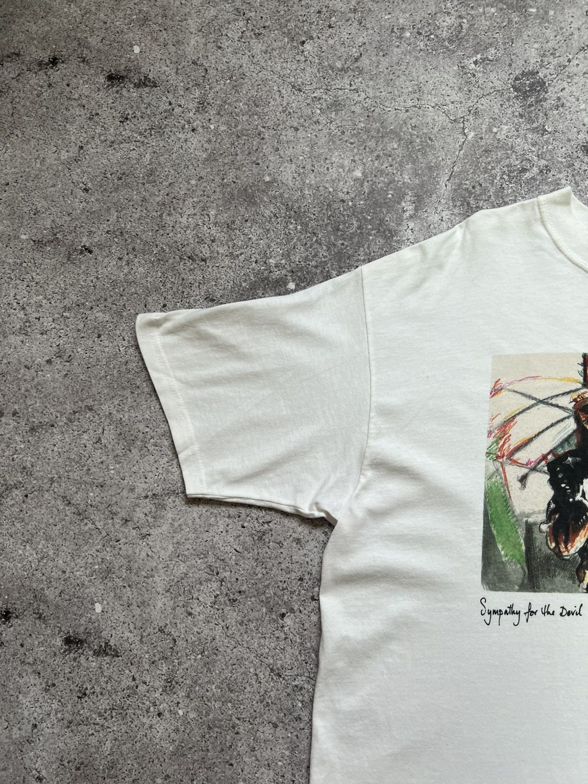 The Rolling Stones × Vintage 2000s Vintage Ronnie Wood 2003 Music T-shirt Men's Size US L / EU 52-54 / 3 - 5 Thumbnail