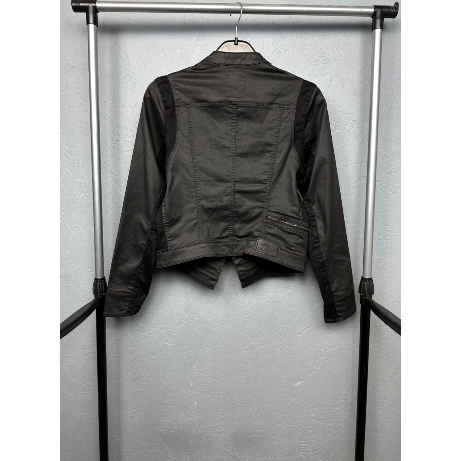 G-Star G-Star Raw Womens Midge Sculpted Slim Jacket M Black Logo Slim Jacket Women XS-XL? Size M / US 6-8 / IT 42-44 - 7 Thumbnail