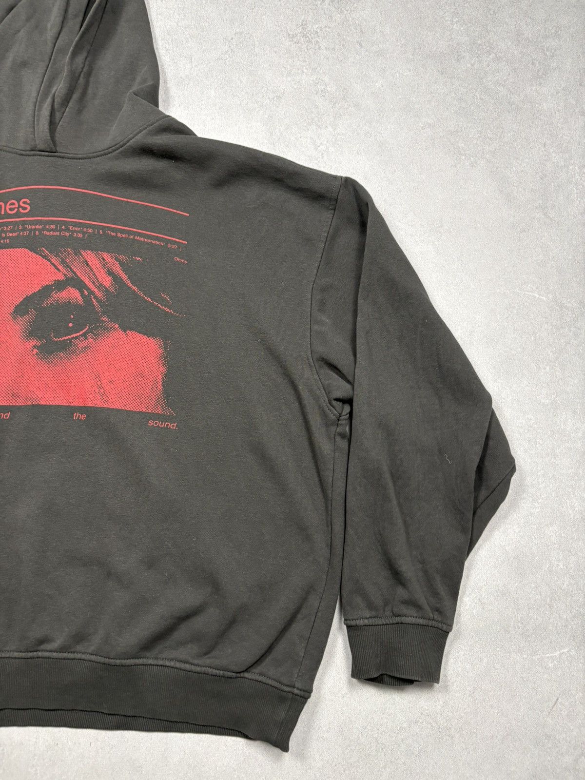 Band Tees Deftones Ohms 2023 Track Fullover Merch Hoodie Boxy Fit Y2K Size US M / EU 48-50 / 2 - 2 Thumbnail