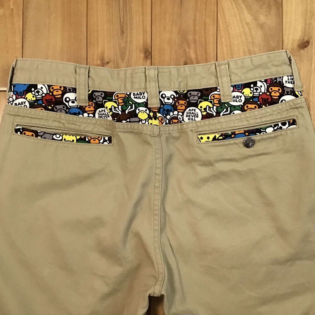 Bape × Nigo BAPE Milo Animal Safari pants a bathing ape NIGO ★size S Size US 30 / EU 46 - 4 Thumbnail