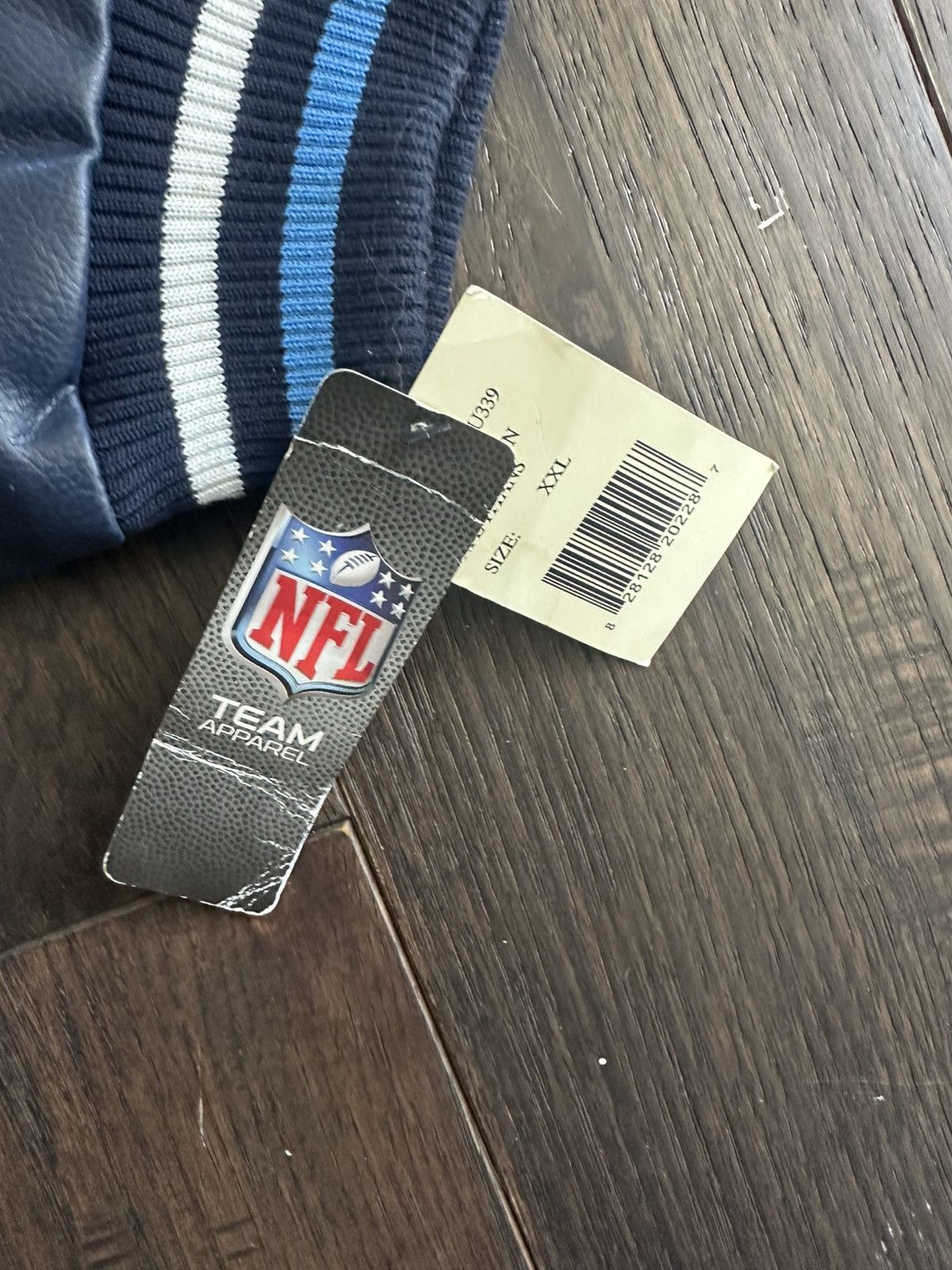 NFL 2008 vintage Tennessee titans leather bomber jacket Size US XXL / EU 58 / 5 - 6 Thumbnail