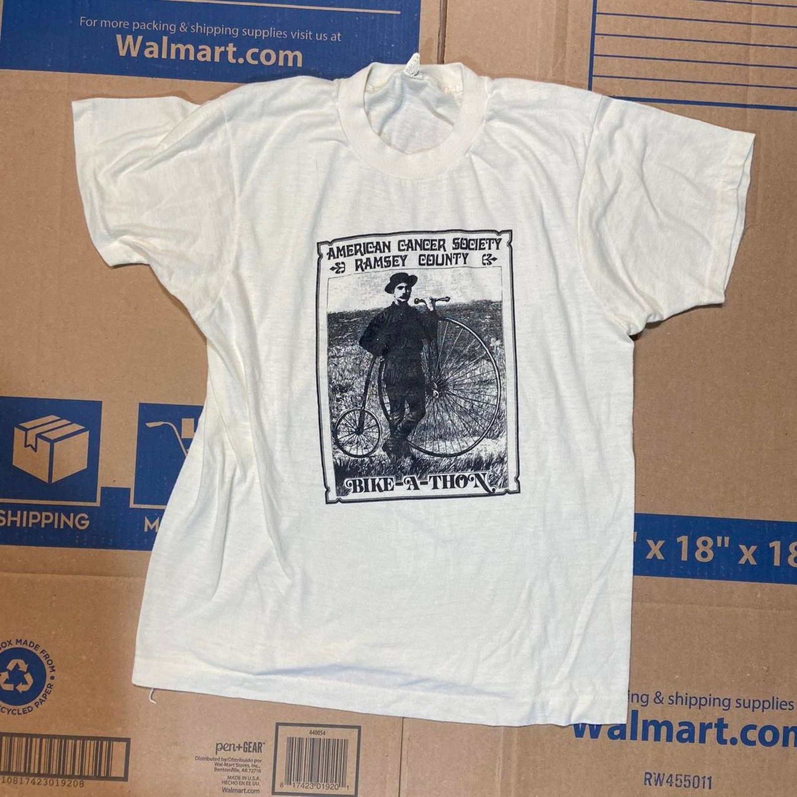 Other 90s american cancer society tee Size US L / EU 52-54 / 3 - 2 Thumbnail