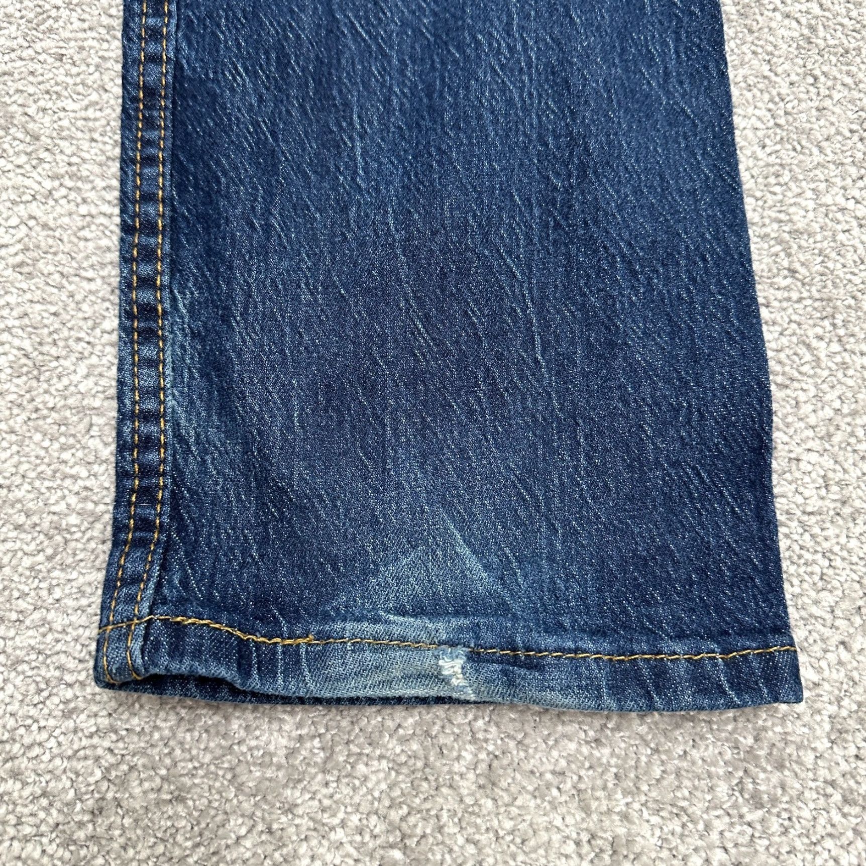 Levi's Levi's 505 Jeans Mens 32 Blue Denim Straight Mid Rise 5-Pocket USA Classic Size US 32 / EU 48 - 7 Thumbnail