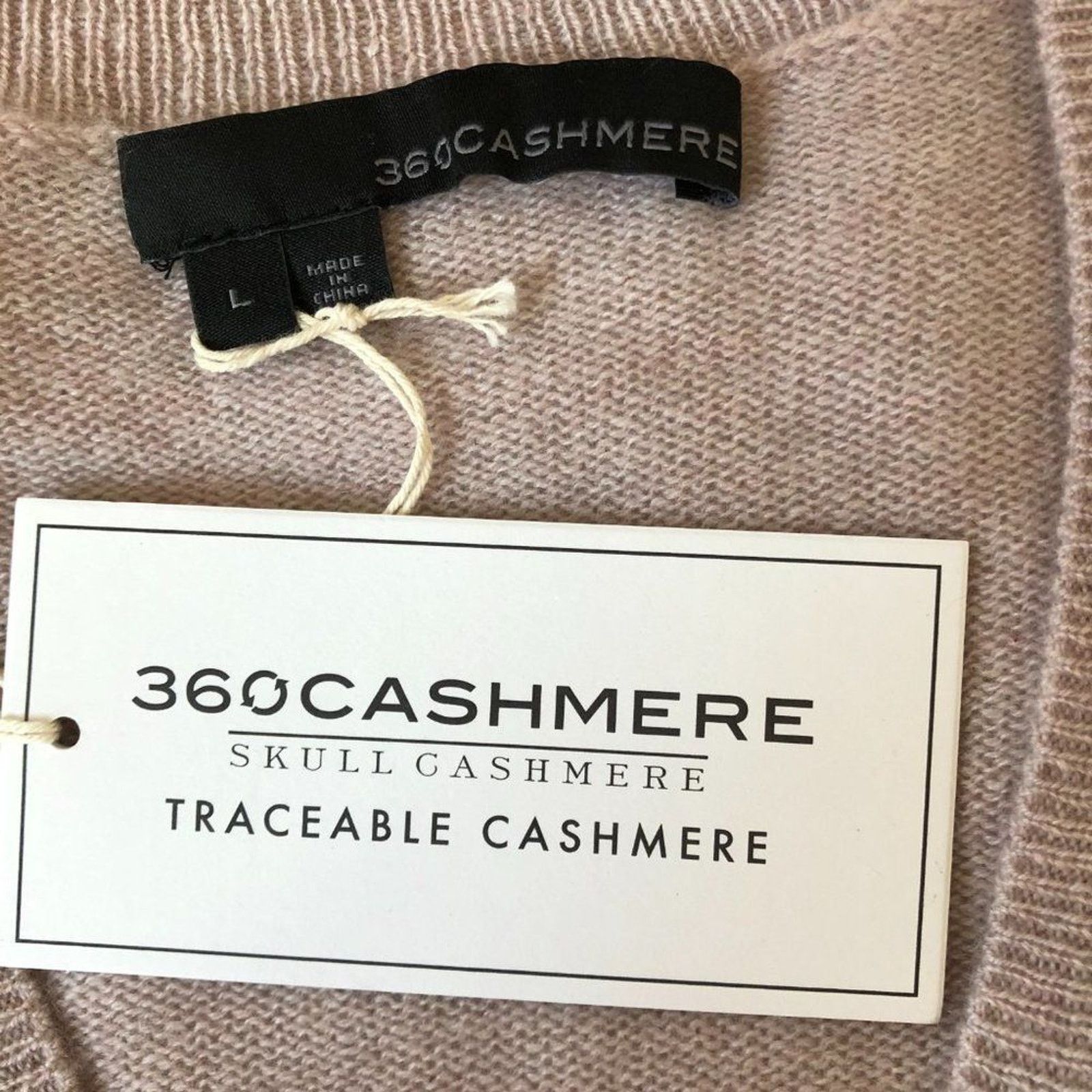 360Cashmere 360 Cashmere Adobe Pink V-neck Cashmere Sweater Size M / US 6-8 / IT 42-44 - 4 Thumbnail