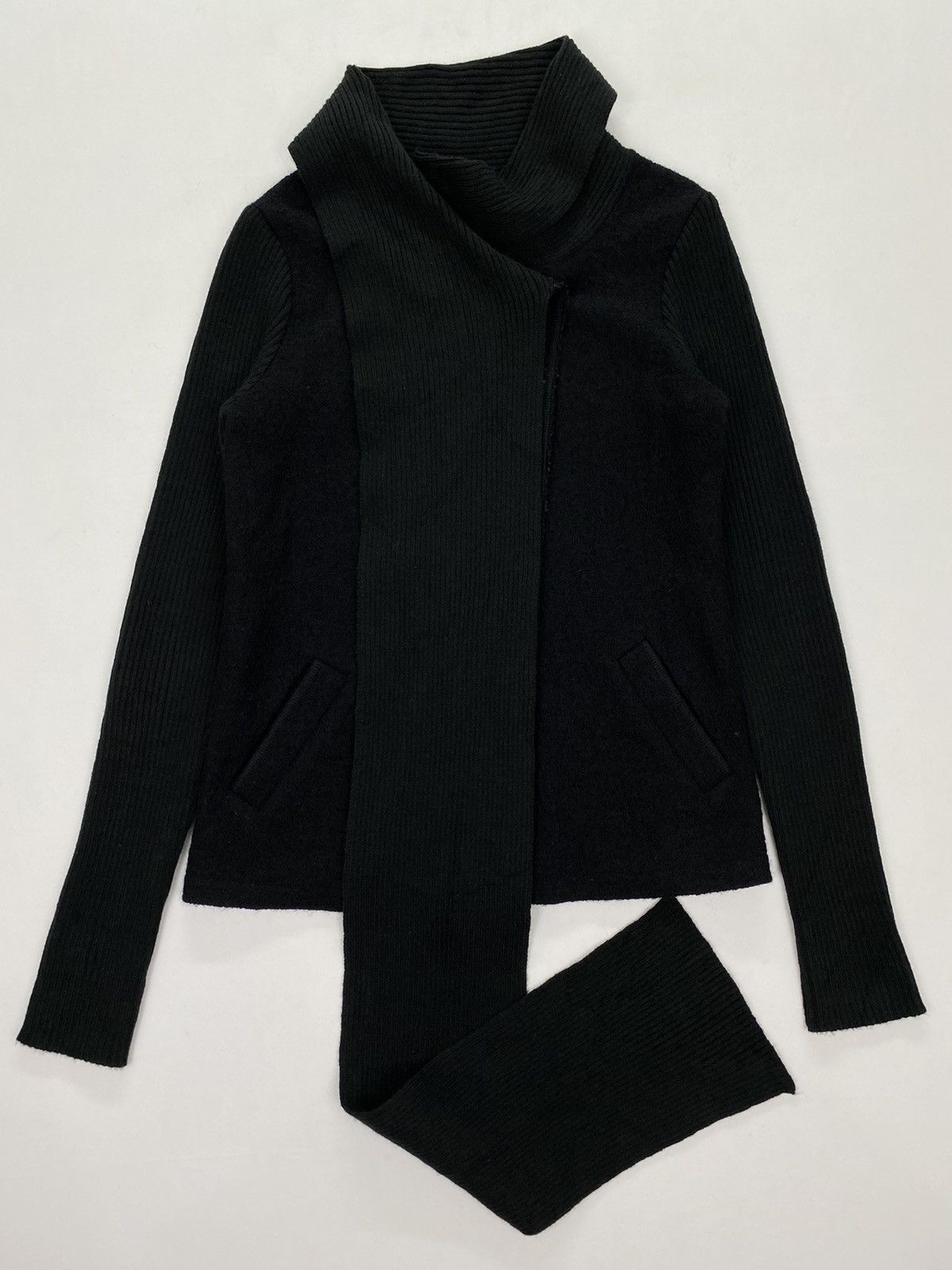 Japanese Brand Cobalt by Chris Han Shawl Jacket Size US XS / EU 42 / 0 - 2 Thumbnail