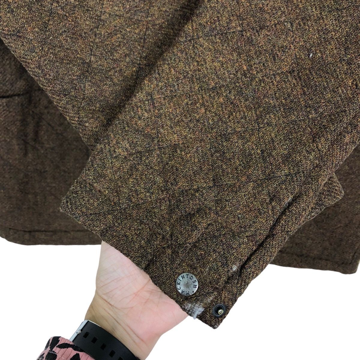 Japanese Brand 🔥Rare Quilted Jacket Mackintosh Scotland Size US XS / EU 42 / 0 - 12 Thumbnail