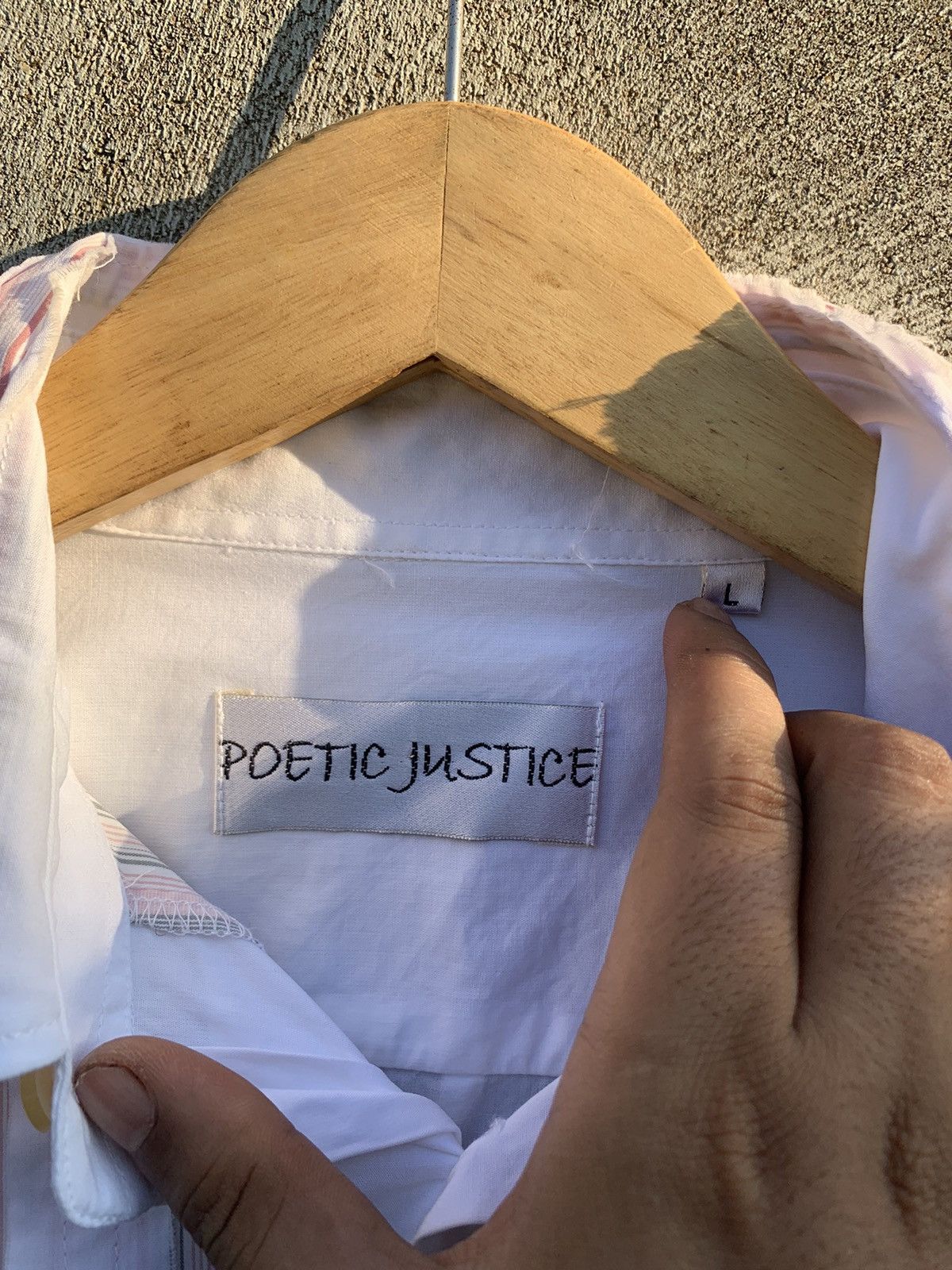 If Six Was Nine Poetic Justice reconstructed dress shirt Size US L / EU 52-54 / 3 - 6 Thumbnail