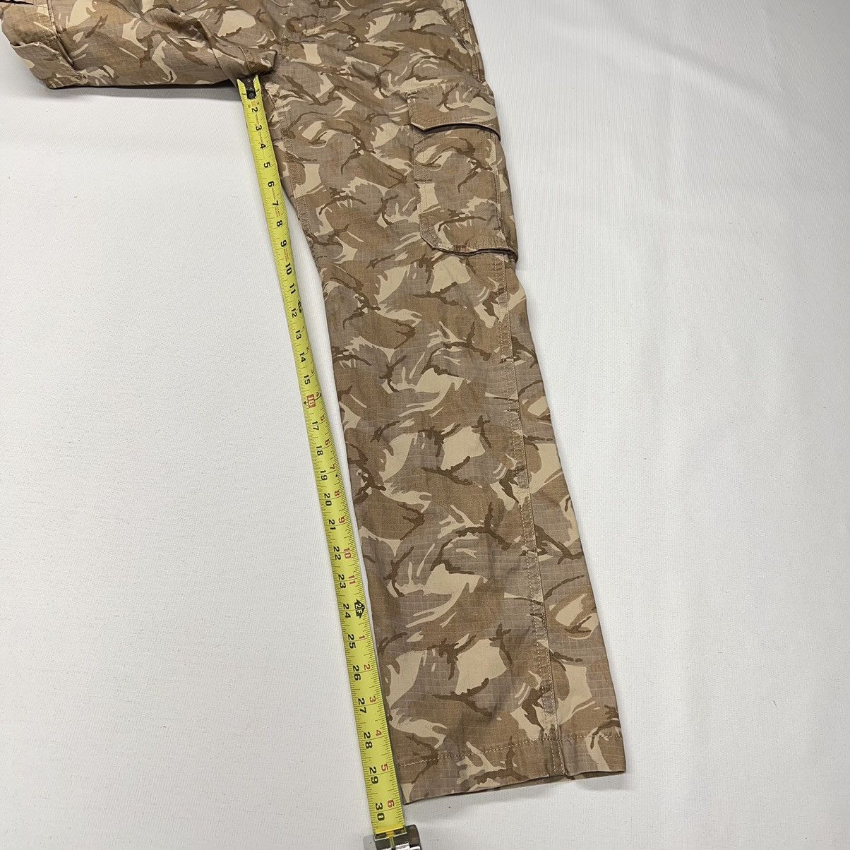 Levi's Levis Cargo Pants Brown Camo Ripstop Straight Tactical Y2K Size US 29 - 18 Thumbnail