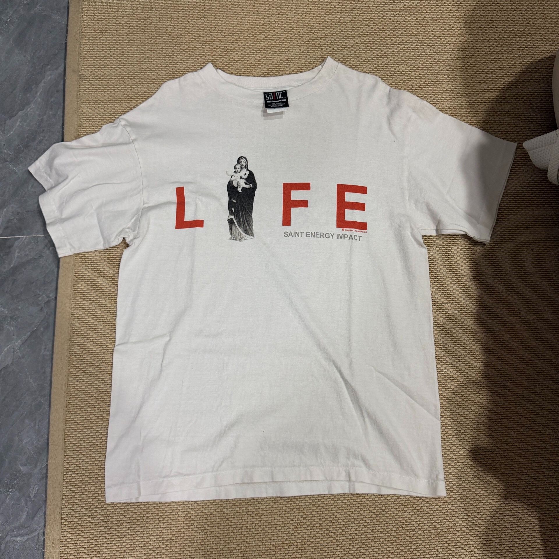 Saint Michael Saint Michael Heart Apple T-shirt | Grailed
