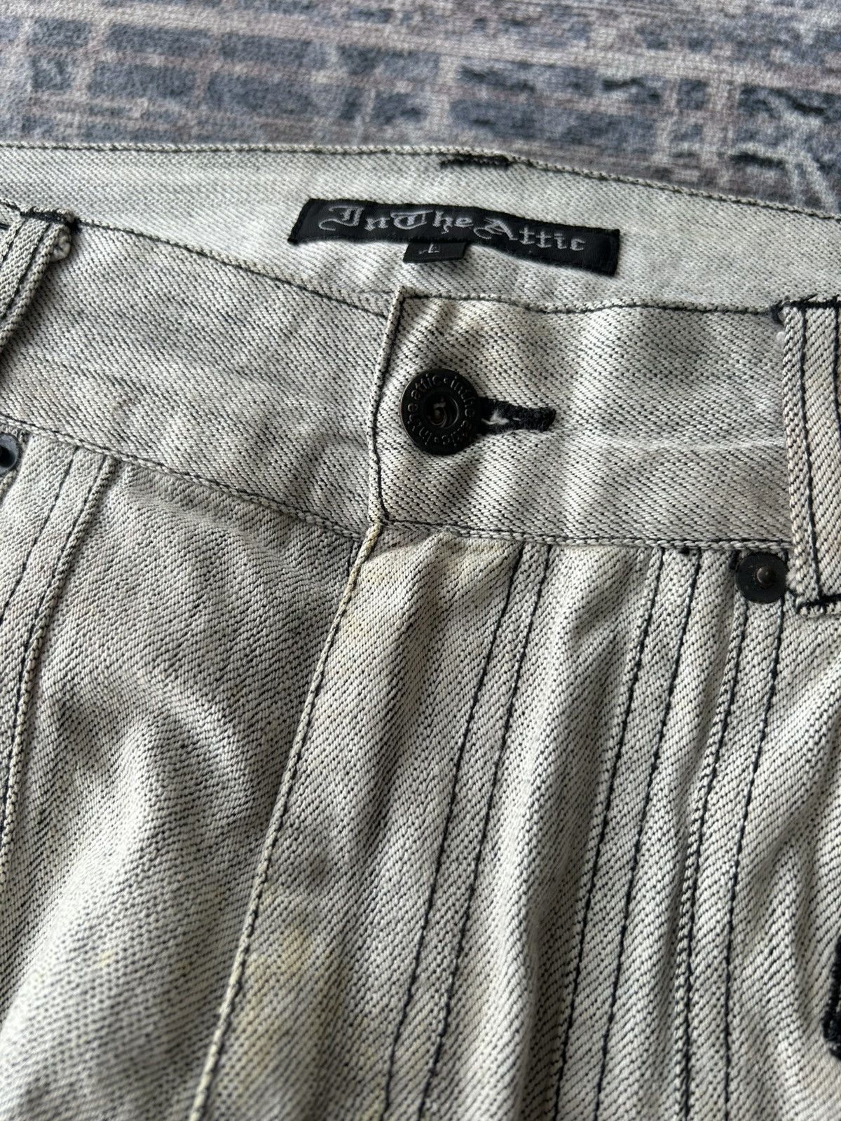 In The Attic In The Attic Flared Tactical Pants Size US 33 - 9 Thumbnail