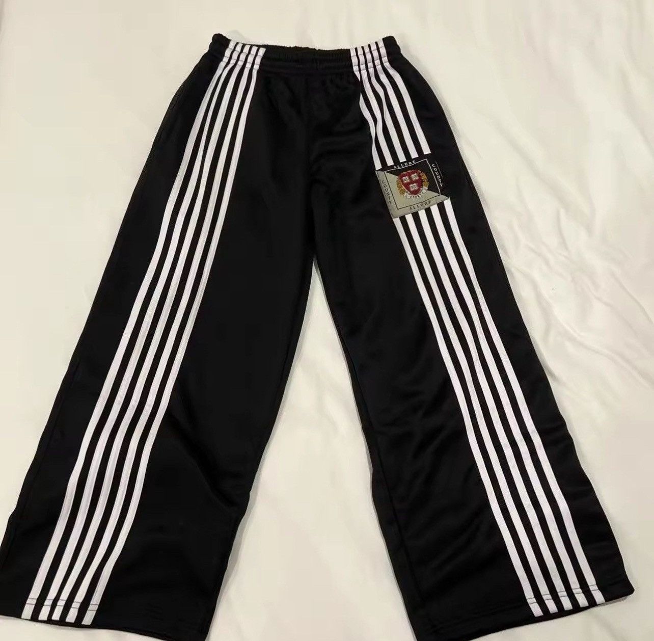 Japanese Brand Y2K Retro Style Striped Casual Pant Sweatpant Size US 34 / EU 50 - 4 Thumbnail