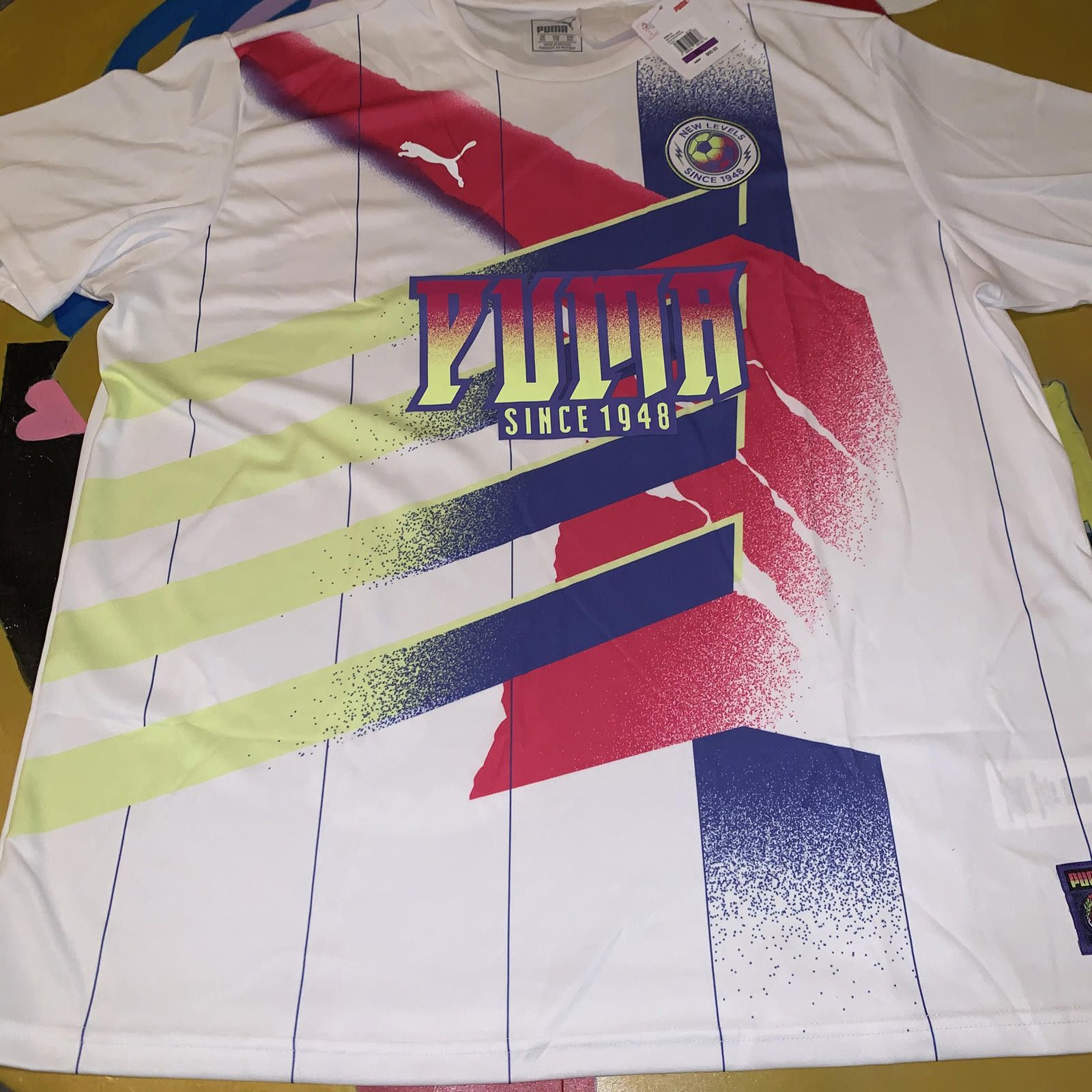 Puma Vintahe Puma Men's New Levels Sports Jersey Size ONE SIZE - 1 Thumbnail