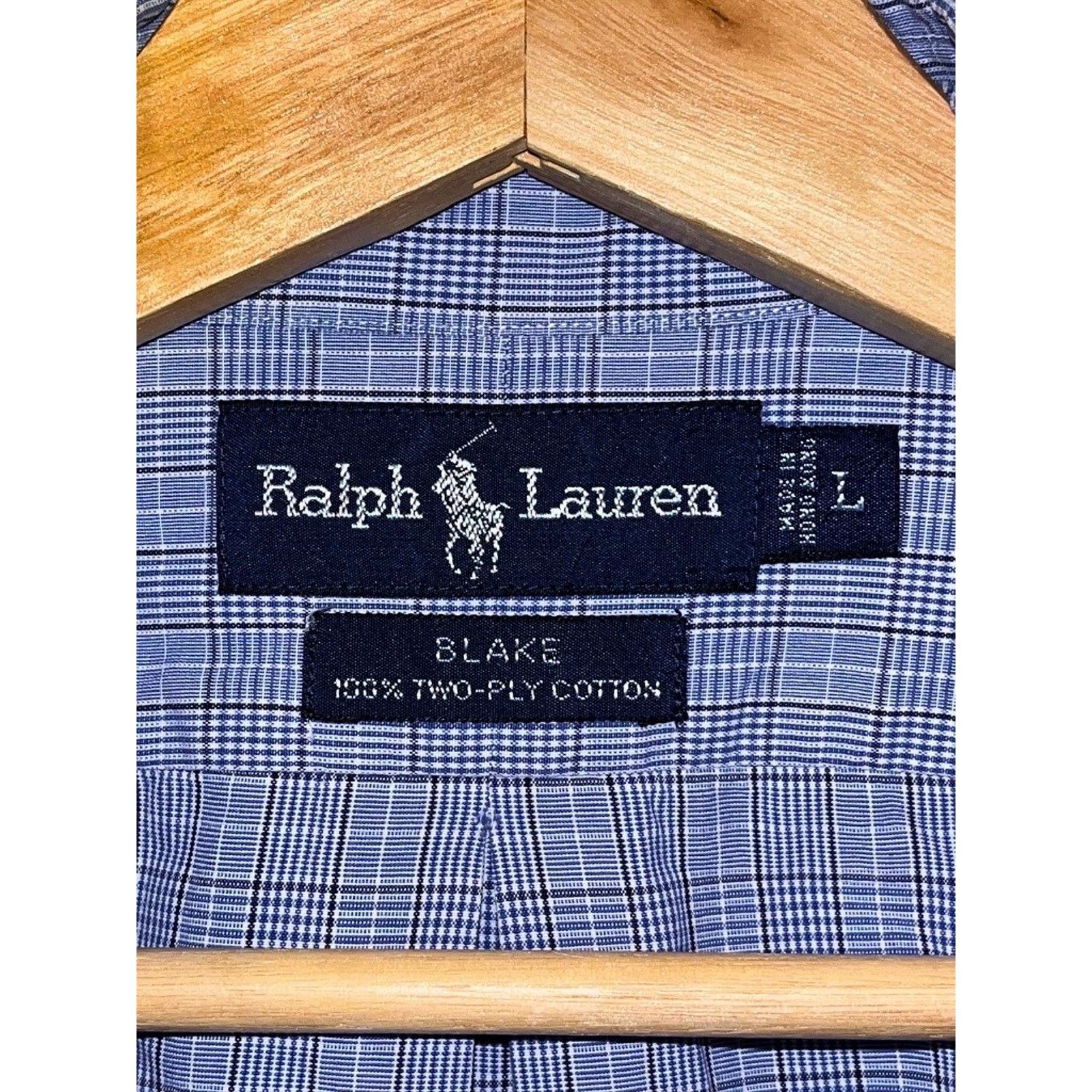 Polo Ralph Lauren Polo Ralph Lauren Blake Shirt XL Button Down 2 Ply Cotton Size US XL / EU 56 / 4 - 4 Thumbnail