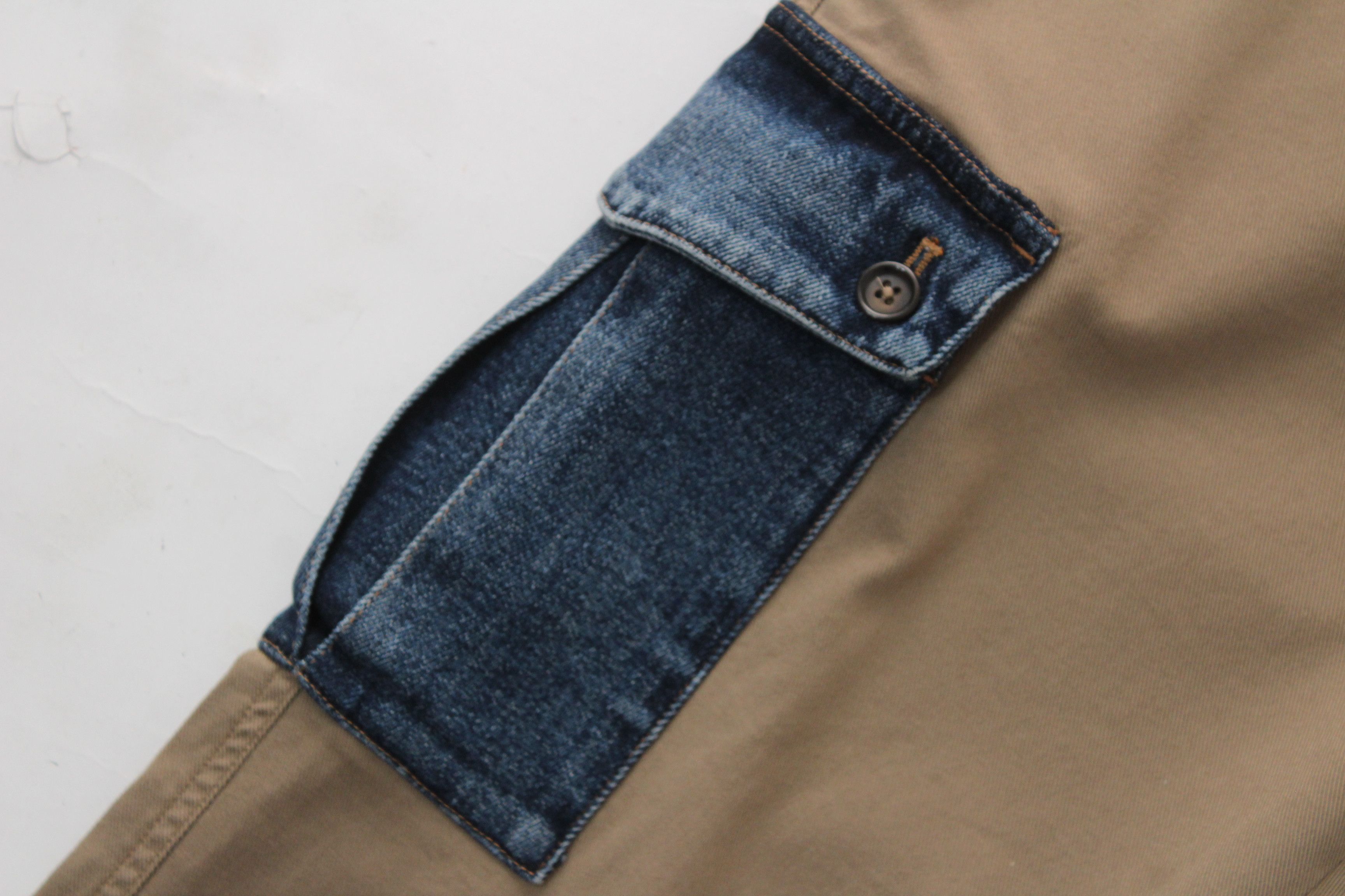 Dolce & Gabbana Dolce & Gabbana Denim Patchwork Cargo Pants IT 46 Size US 30 / EU 46 - 5 Thumbnail