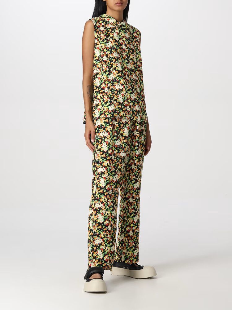 Marni o1y1125 Blouse in Multicolor Size M / US 6-8 / IT 42-44 - 2 Thumbnail