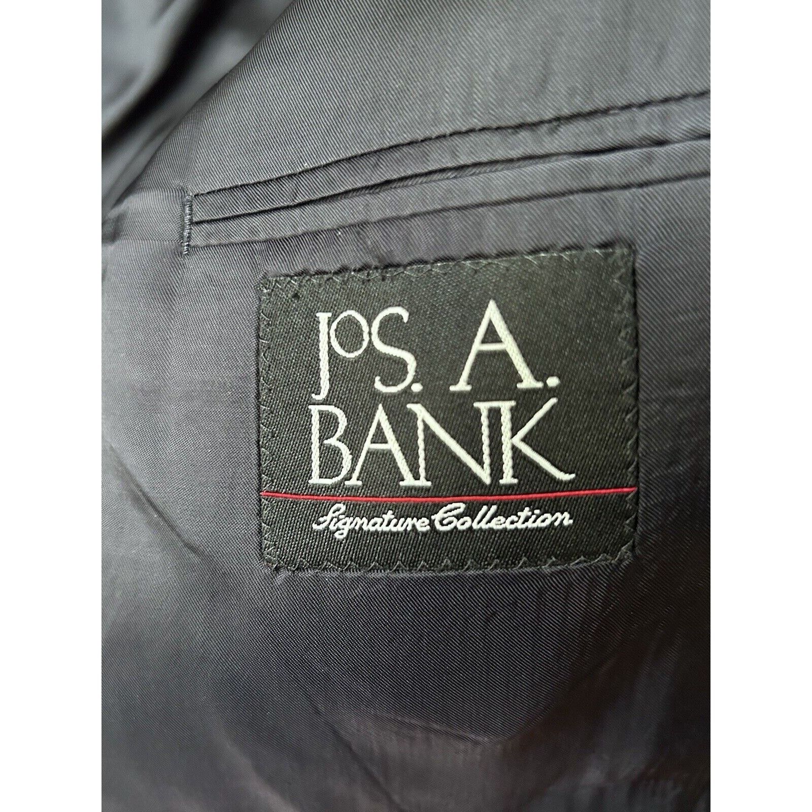 Jos. A. Bank Men's Jos. A. Bank Black 2-Button Suit Jacket Sz 42s Size 42S - 8 Thumbnail