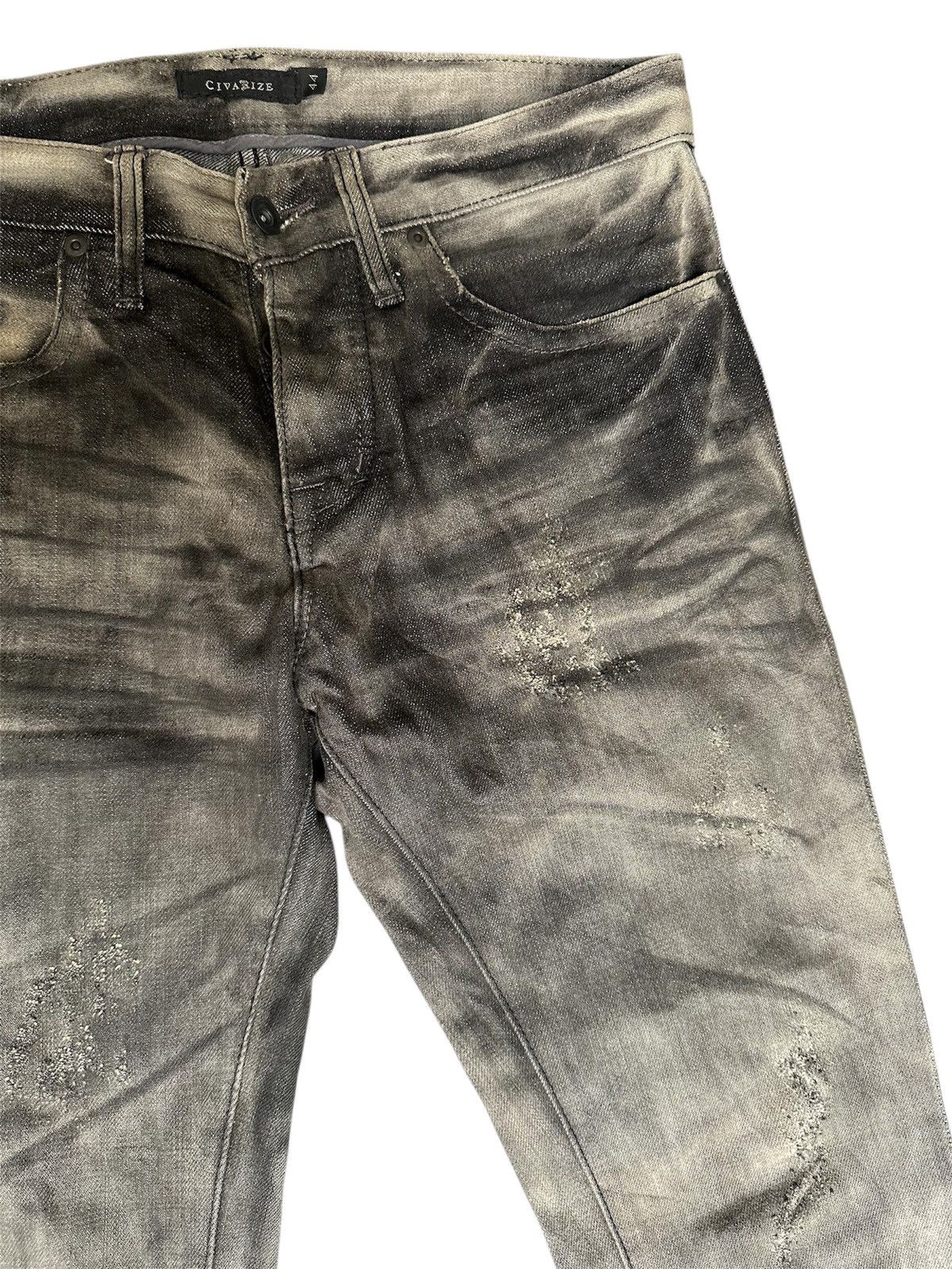 CIVARIZE Japanese Brand Civarizie Distressed Flare Denim Size US 31 - 6 Thumbnail