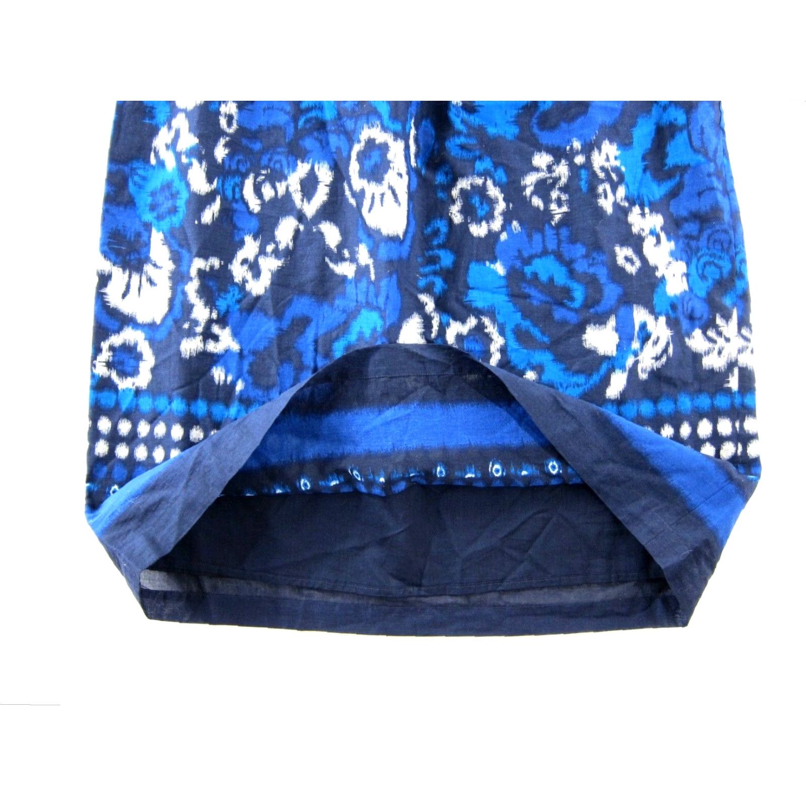 Jones New York Jones New York Signature Cotton Blue White Abstract Tie Dye Empire Tank Dress S Size S / US 4 / IT 40 - 7 Thumbnail