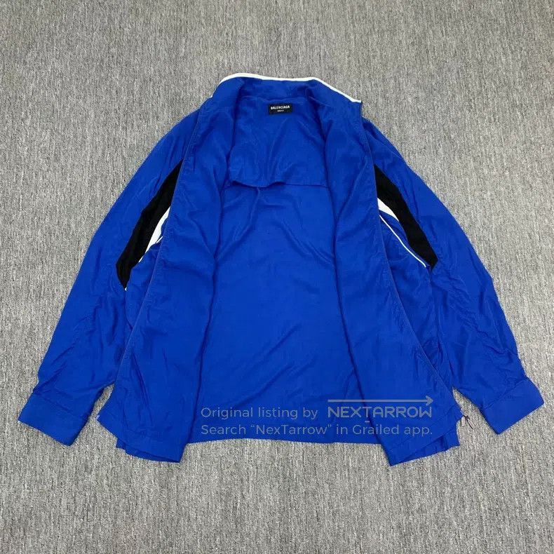 Balenciaga Balenciaga Blue Outdoor Jacket Size US M / EU 48-50 / 2 - 6 Thumbnail
