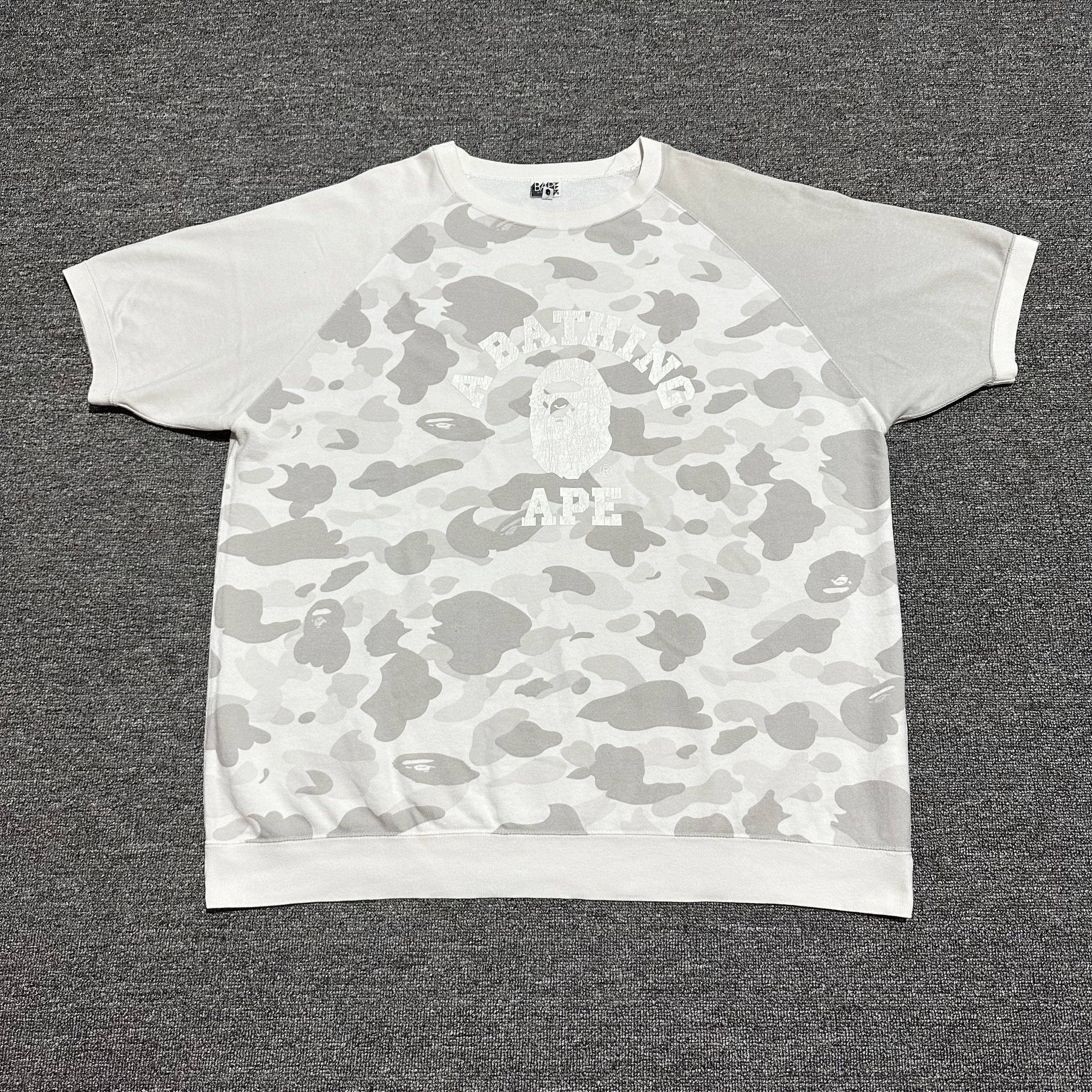 Bape Color Camo College S/S Crewneck Size US XL / EU 56 / 4 - 1 Thumbnail