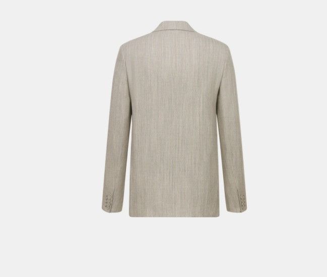 Dior o1w1db11224 Two-Button Bar Jacket in Grey Size US M / EU 48-50 / 2 - 2 Thumbnail