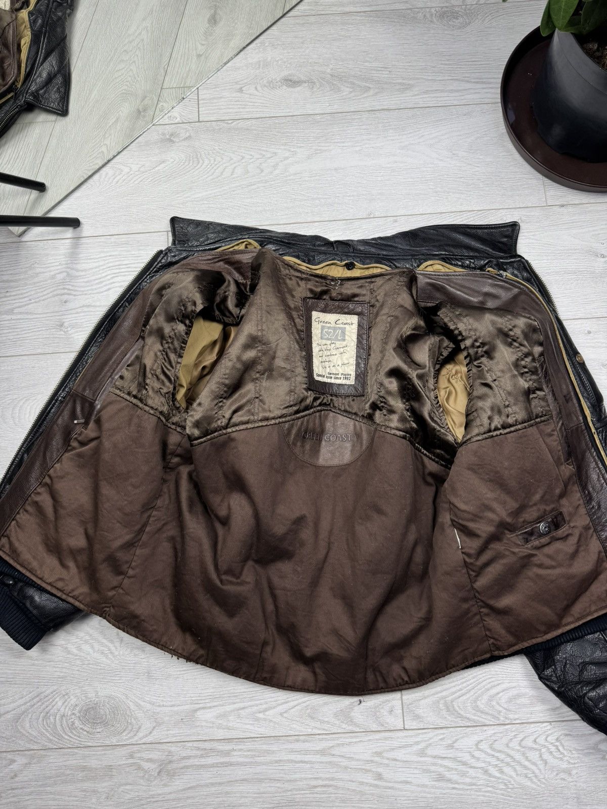 Levi's Vintage Clothing Ultra Rare 🤯 Levi’s Leather Aviator Jacket Size US S / EU 44-46 / 1 - 9 Thumbnail