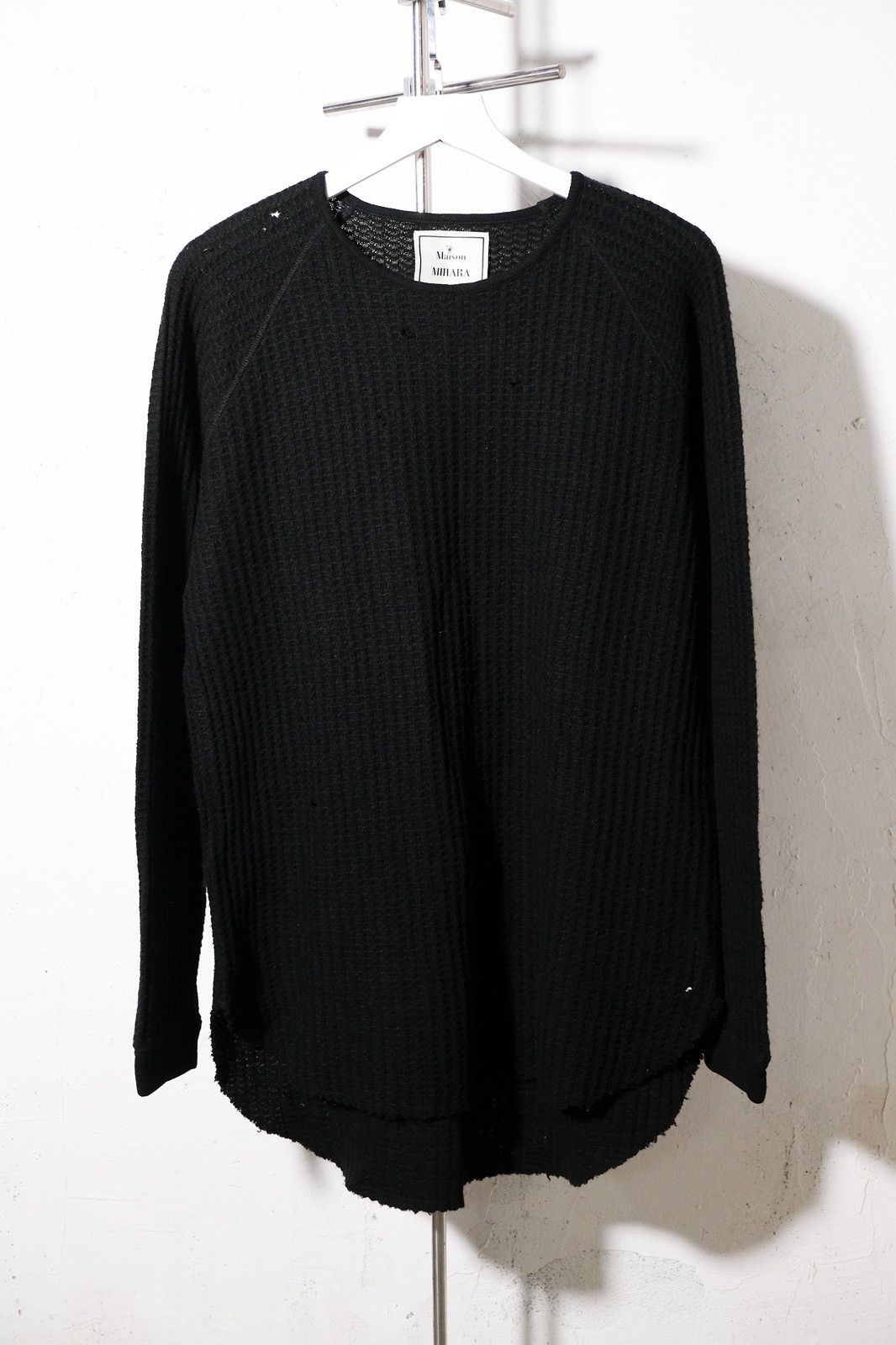 Maison MIHARA YASUHIRO Maison Mihara Yasuhiro Distressed Knit Sweater Size US M / EU 48-50 / 2 - 1 Thumbnail