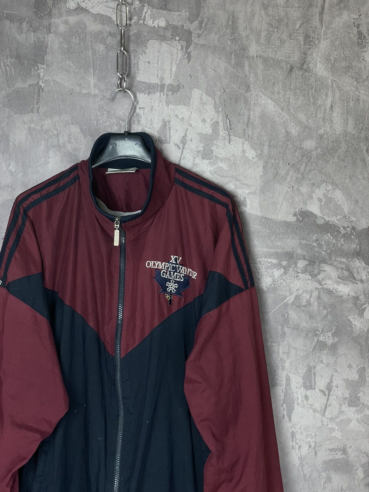 Adidas × USA Olympics × Vintage 1960 VII Olympic Winter Games Adidas Windbreaker Jacket Size US S / EU 44-46 / 1 - 4 Thumbnail