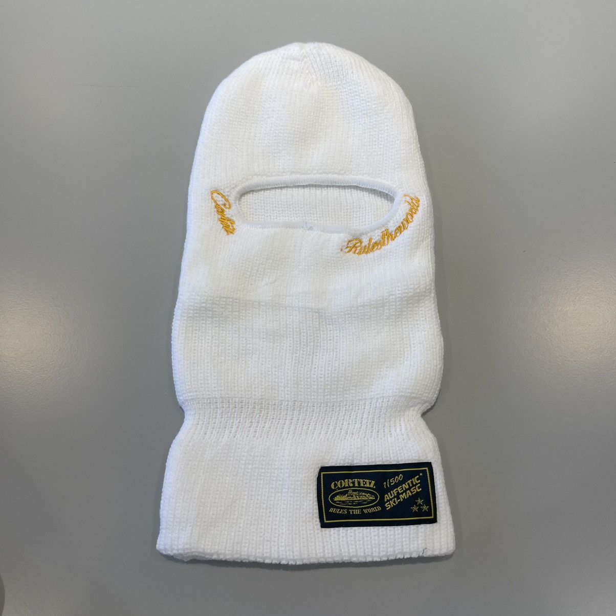 Corteiz Corteiz 5 Starz Knit Bally White Size ONE SIZE - 1 Thumbnail