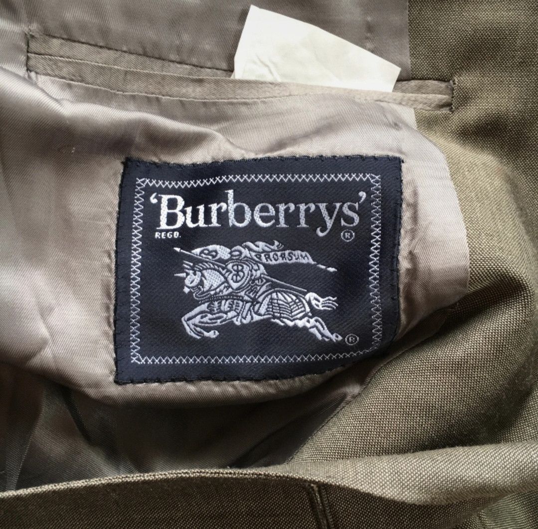 Burberry Vintage 90s Burberry blazer Size 52S - 2 Thumbnail