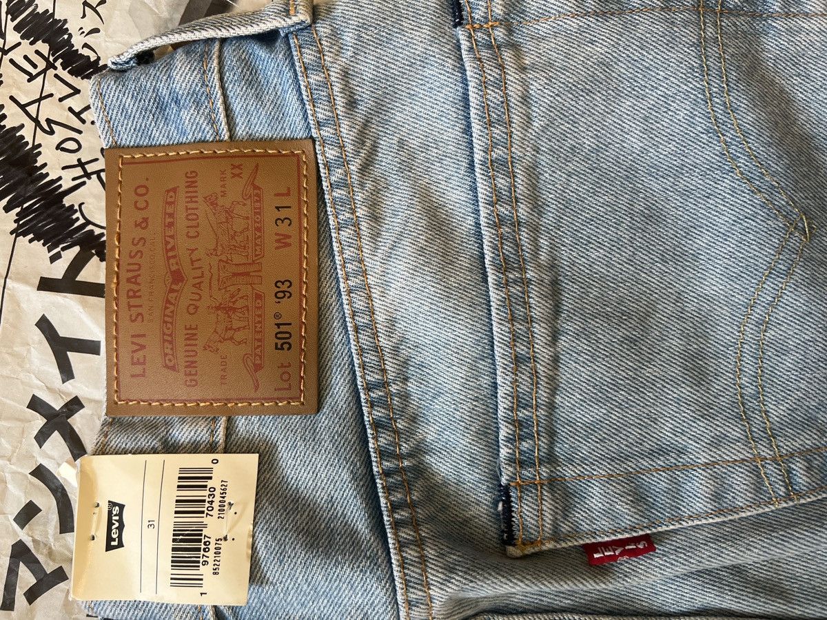 Levi's × Levi's Vintage Clothing × Vintage 501 LEVIS ‘93 CUT-OFF 7” MENS SHORTS Size US 31 - 2 Thumbnail