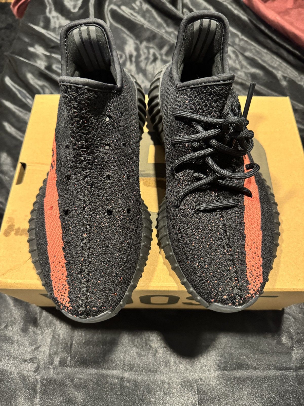 Adidas YEEZY BOOST 350 V2 RED Size US 7 / EU 40 - 4 Thumbnail