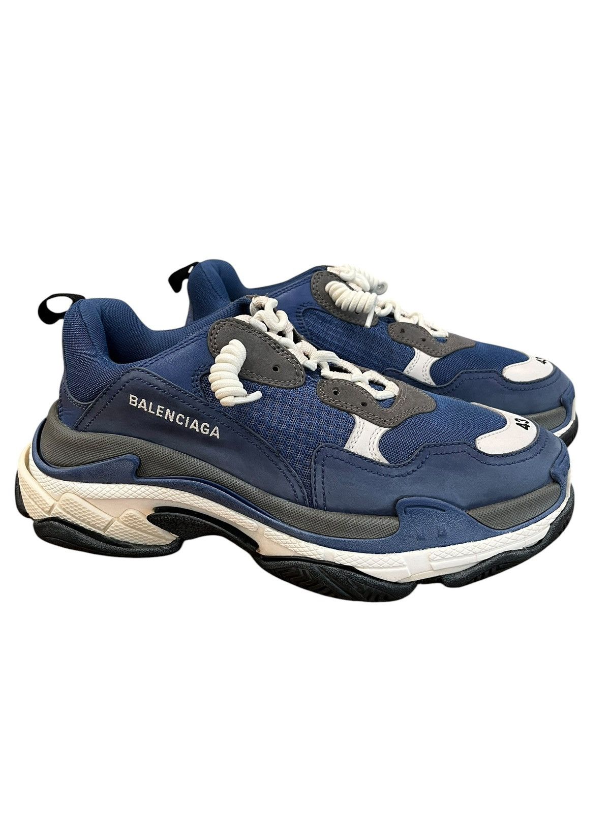 Balenciaga Balenciaga Triple S Cool Blue Grey Size US 10 / EU 43 - 1 Thumbnail