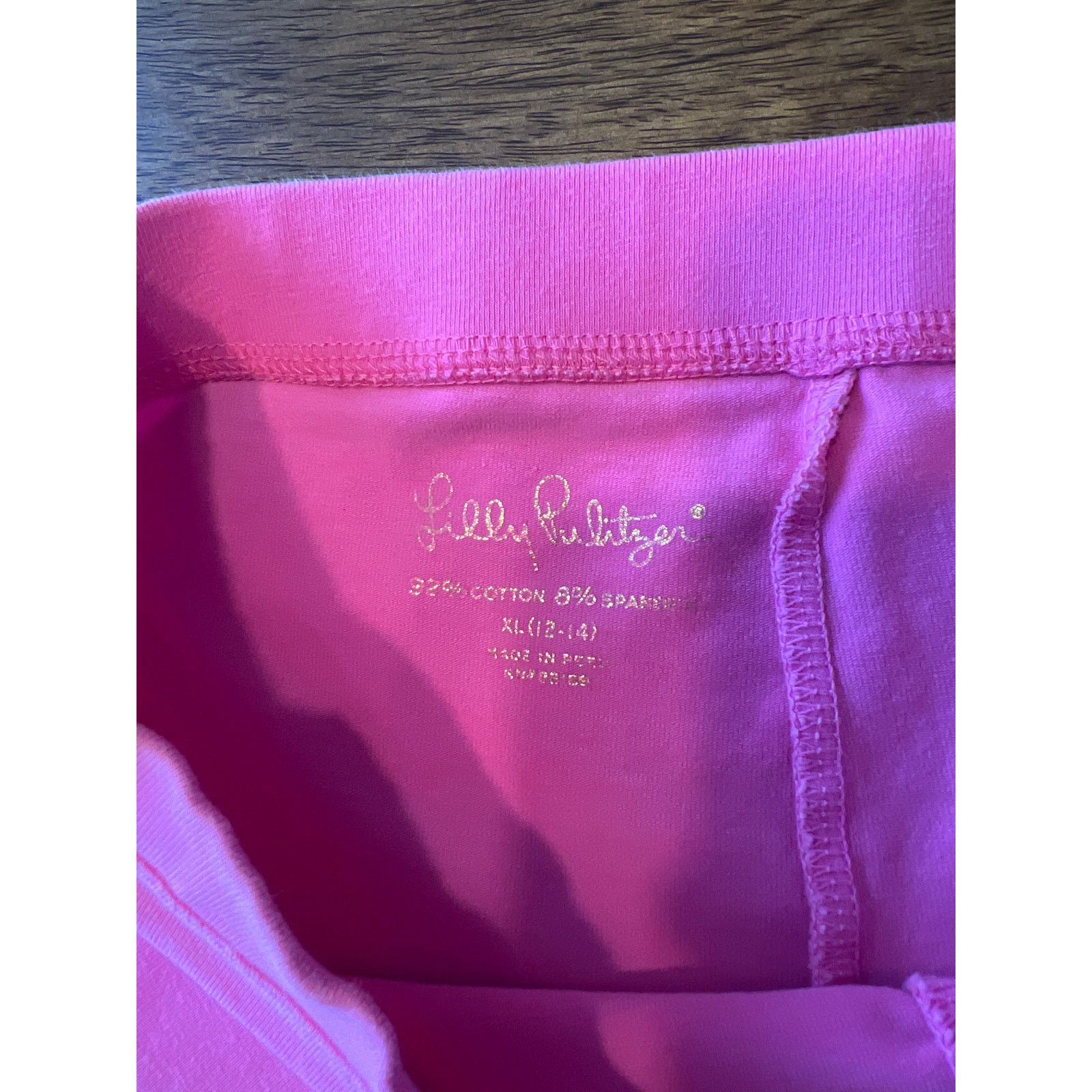 Lilly Pulitzer Lilly Pulitzer Mid-Rise Girls' Leggings XL (12-14) Size 34" / US 12 / IT 48 - 6 Thumbnail
