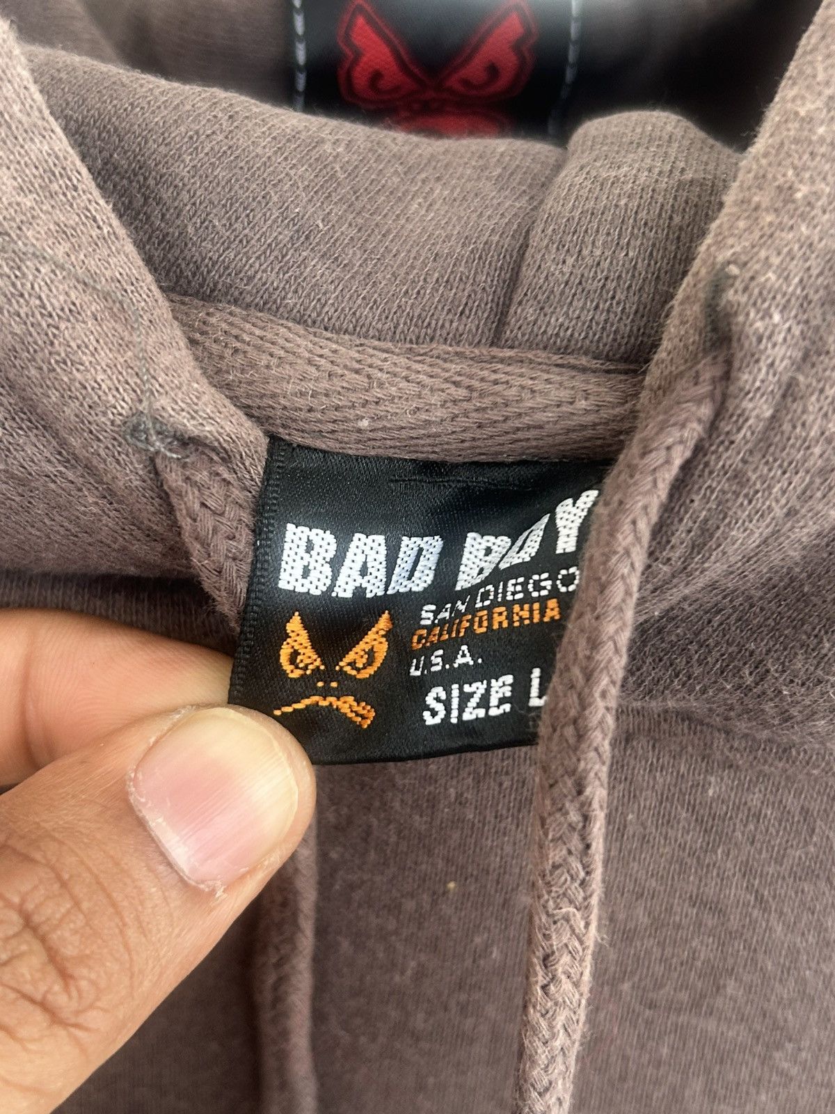 Other Badboy USA Fronthit Brown Hoodie Size US L / EU 52-54 / 3 - 4 Thumbnail