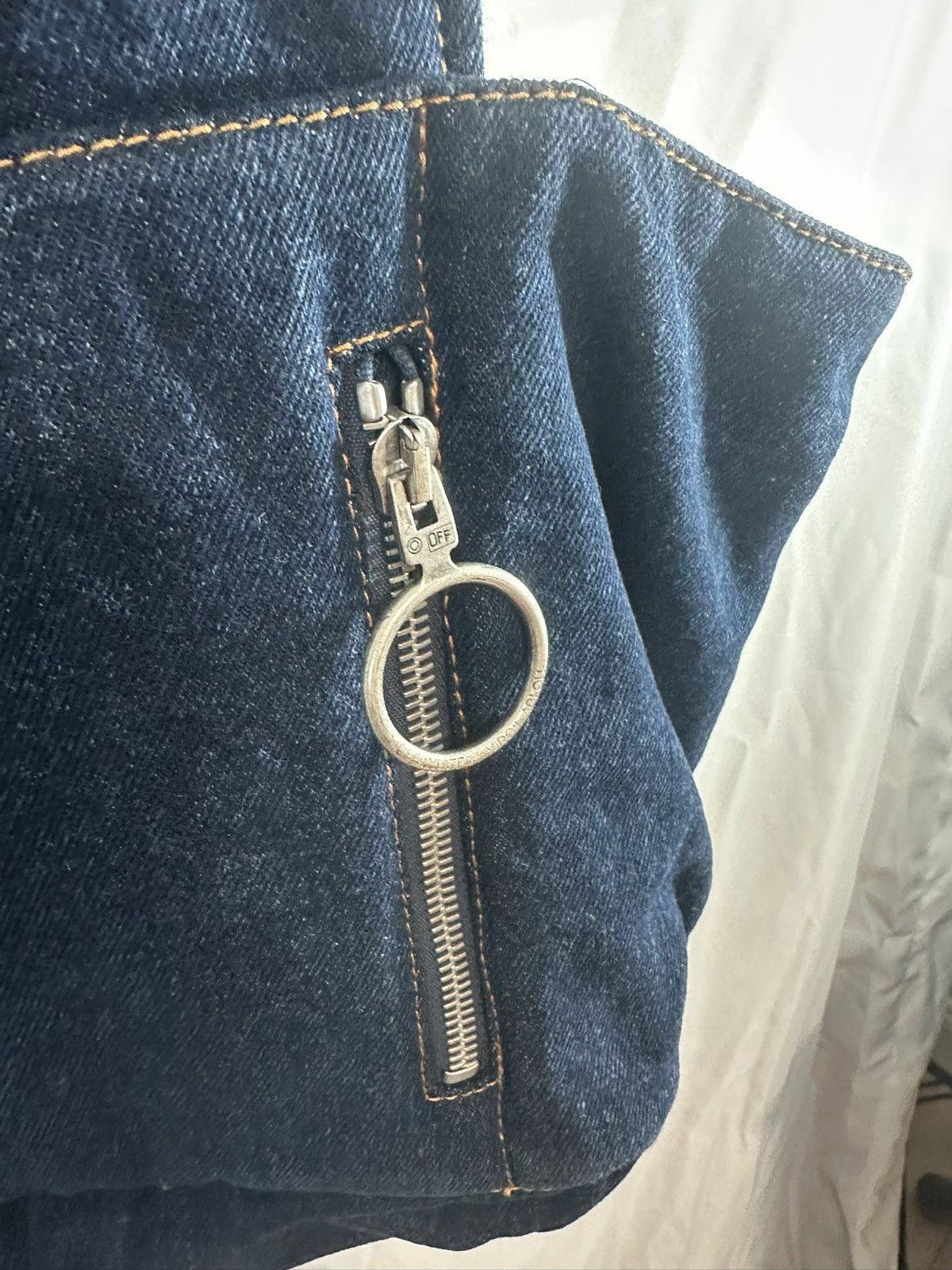 Off-White Off White Denim Vest Size US L / EU 52-54 / 3 - 13 Thumbnail
