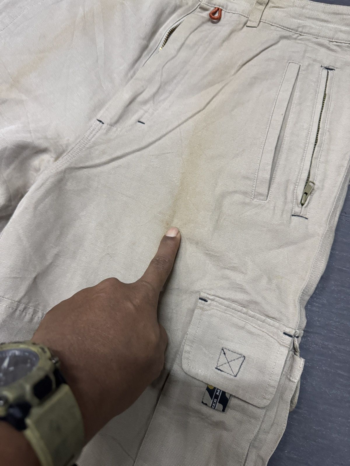Madison MADISON WALKER SKATEBOARDING BAGGY CARGO PANTS Size US 31 - 3 Thumbnail