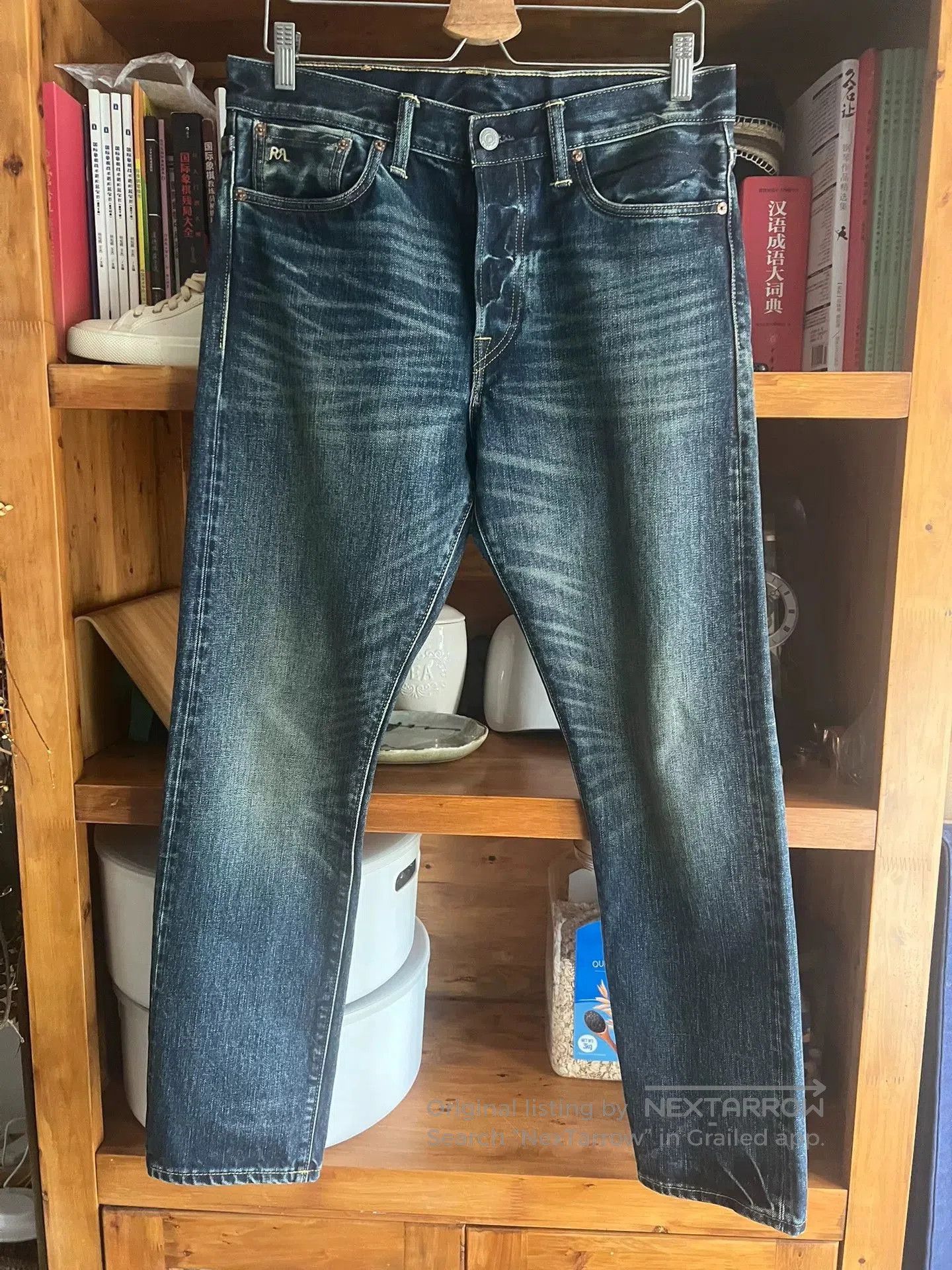 RRL Ralph Lauren RRL Double RL Slim Wash Denim Pants. Size US 31 - 3 Thumbnail