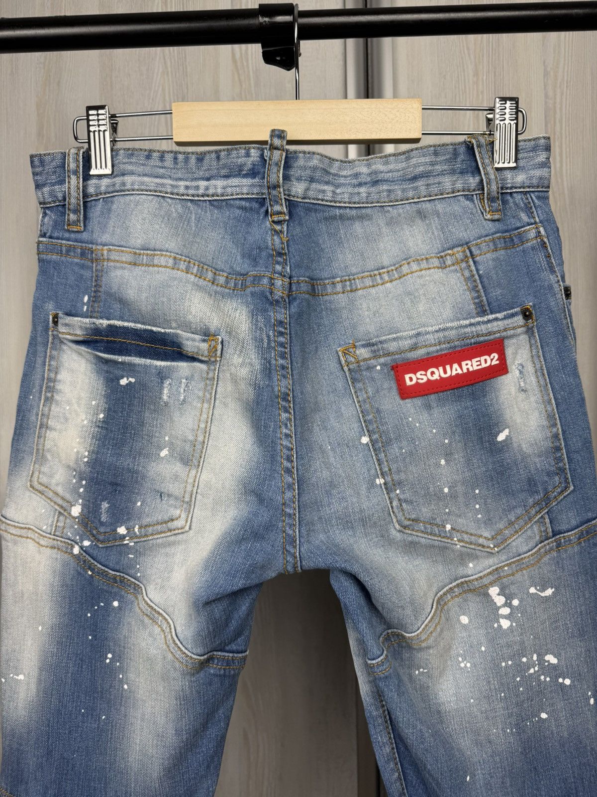 Dsquared2 Dsquared2 classic kenny twist jeans faded distressed Size US 30 / EU 46 - 11 Thumbnail
